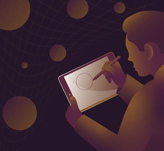 A digital illustration representing online radicalization. The image shows a person looking at a screen filled with extremist symbols and propaganda, highlighting the influence of the internet on radicalization.