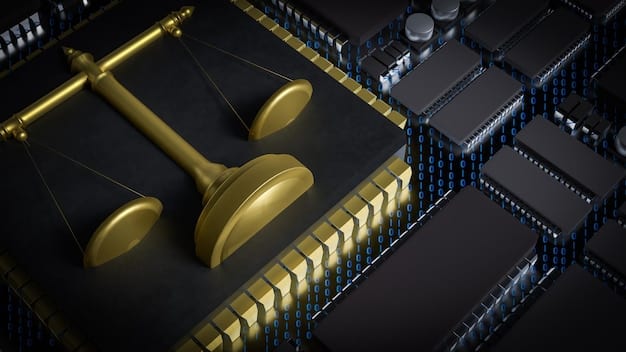 A gavel striking down on a stack of economic reports, symbolizing the potential for political decisions to override data-driven economic analysis in shaping monetary policy.