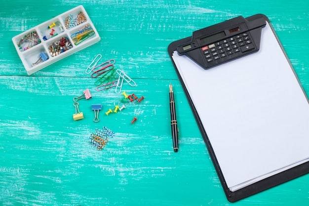 A detailed financial ledger or balance sheet with a calculator and pen, symbolizing meticulous financial planning and adaptation within businesses.