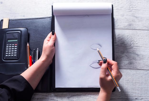 Close-up of a hand pointing to a section in a comprehensive legal document, surrounded by other documents, pens, and a calculator on a mahogany desk, symbolizing detailed regulatory review.